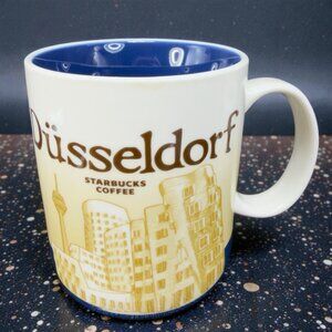 Starbucks Coffee Dusseldorf Global Icon City Mug 16oz Ceramic Coffee Mug Cup